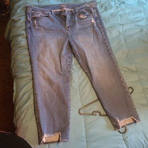 High Rise Straight Jean Sz 20R